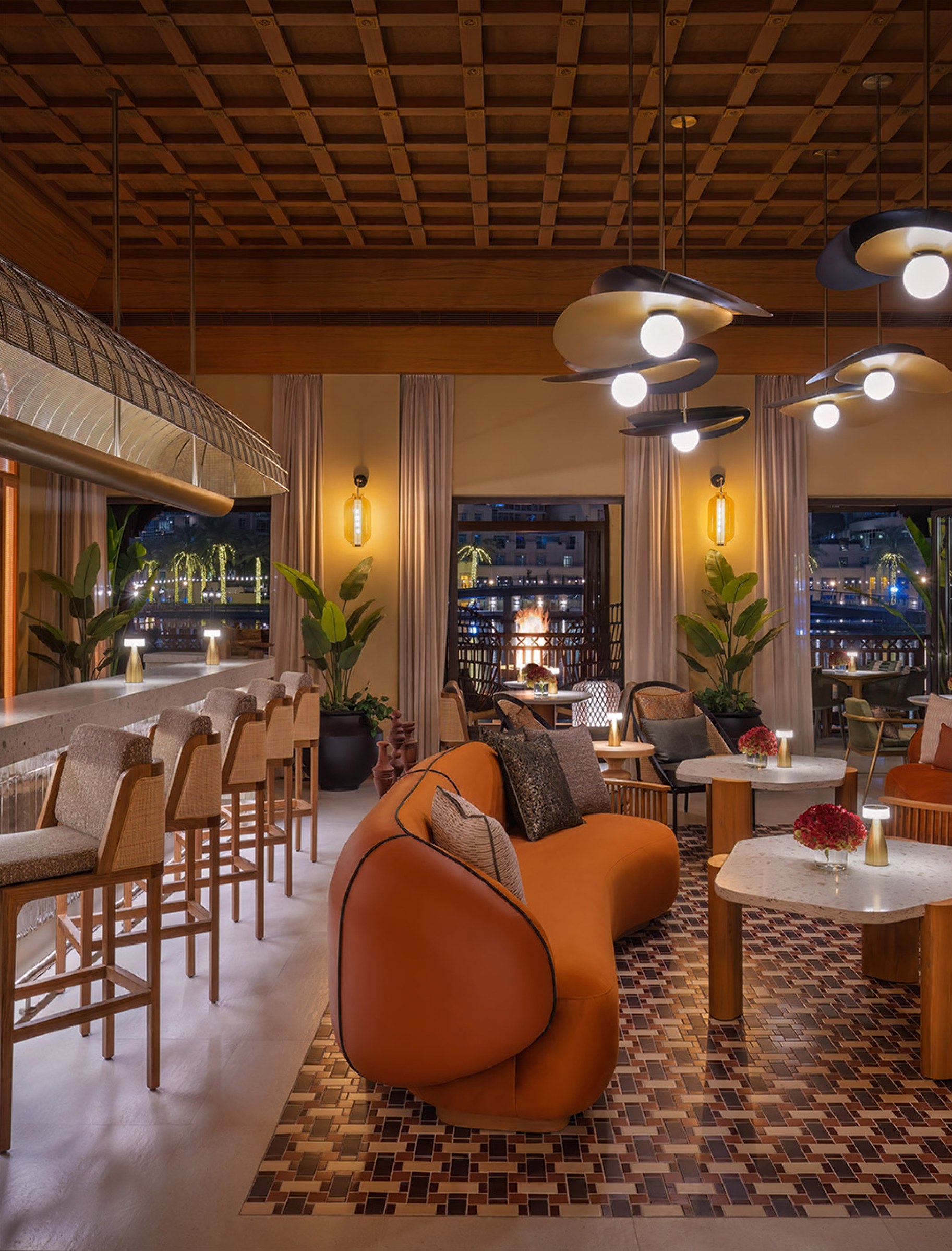The Thiptara bar and lounge